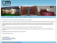 Tablet Screenshot of collinsvillemotel.com.au